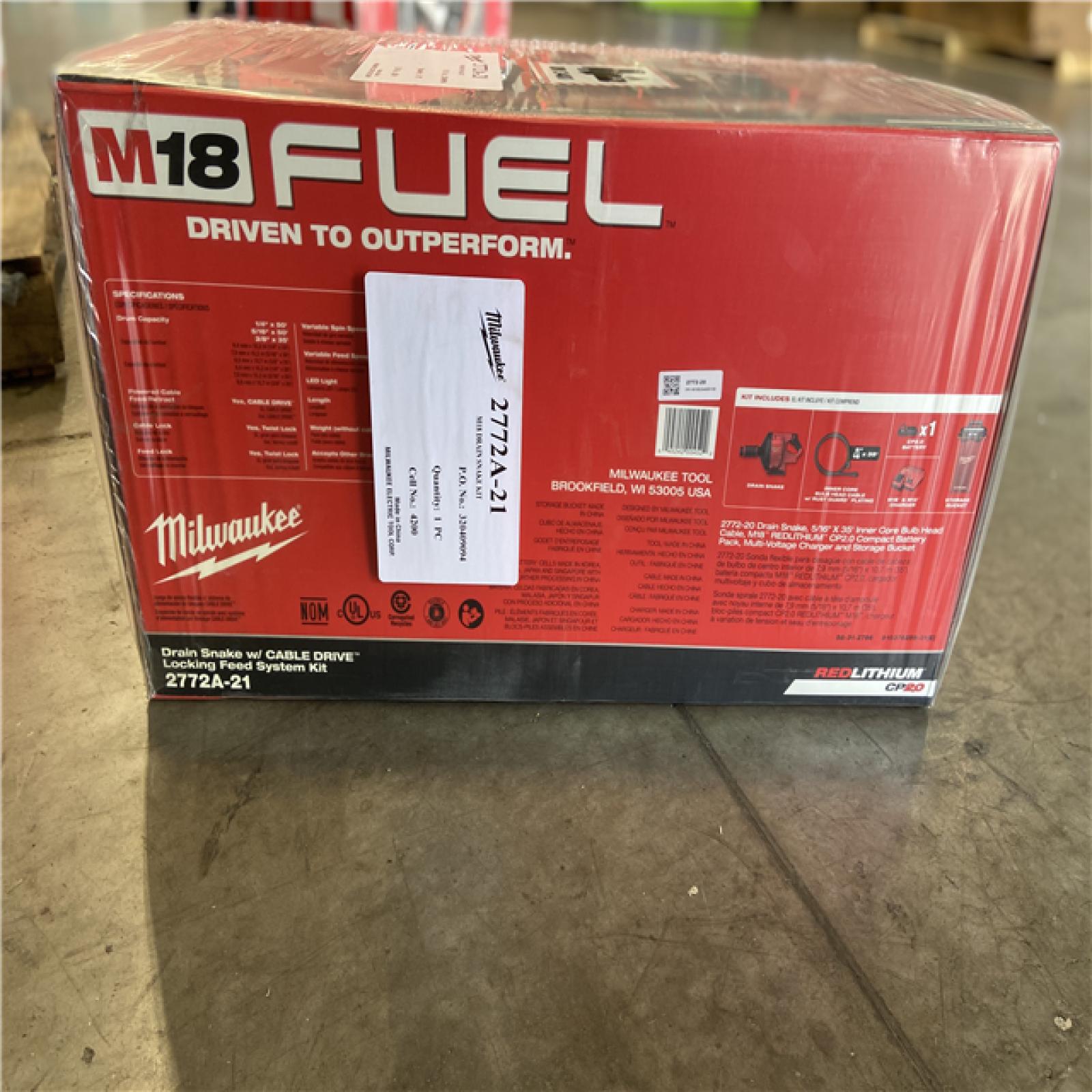 NEW! - .Milwaukee M18 FUEL 18V Lithium-Ion Brushless Cordless 12 in. Dual Bevel Sliding Compound Miter Saw (Tool-Only)
