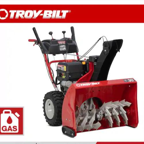 DALLAS LOCATION - Troy-Bilt Storm 30 in. 357cc Two-Stage Electric Start Gas Snow Blower