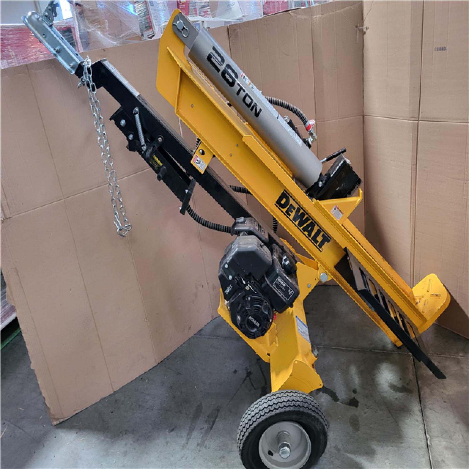 CALIFORNIA AS-IS DEWALT WOOD SPLITTER