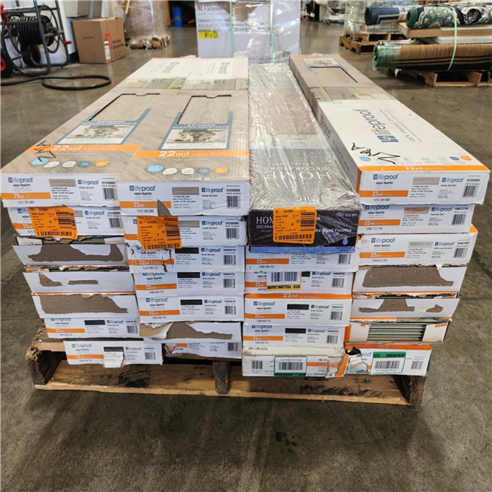 Phoenix AS-IS Mixed Flooring Pallet (27-Cases)