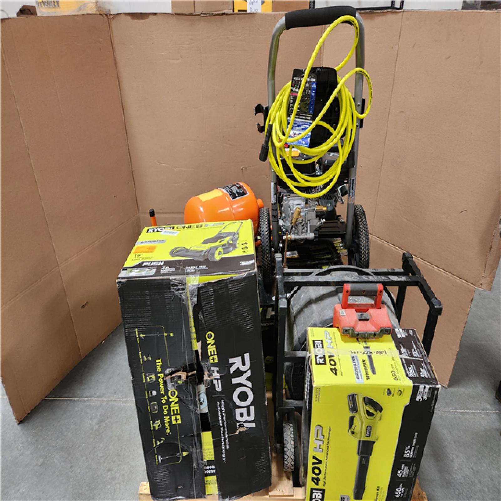 CALIFORNIA AS-IS OUTDOOR POWER EQUIPMENT