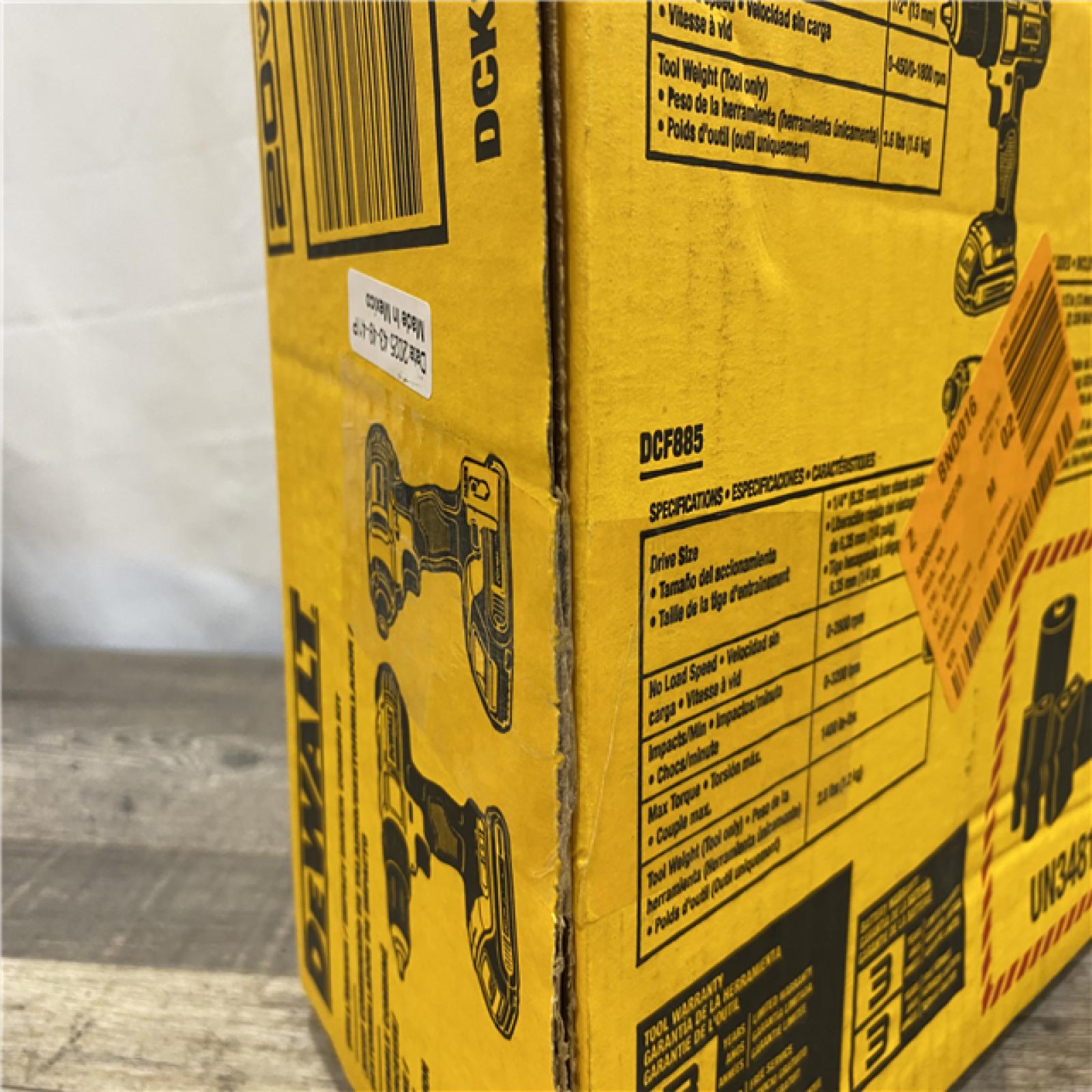 NEW - DEWALT 20V MAX Cordless Drill/Impact 2 Tool Combo Kit