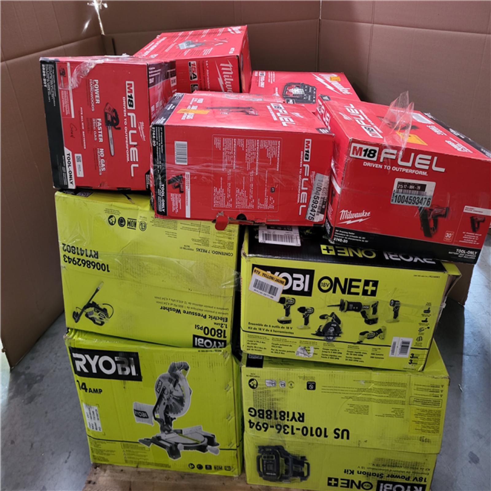 CALIFORNIA AS-IS TOOL PALLET