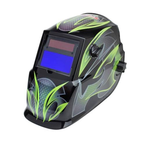 Phoenix Location NEW Lincoln Electric Auto-Darkening Welding Helmet with Variable Shade Lens No. 9-13 (1.73 x 3.82 in. Viewing Area), Galaxis Design