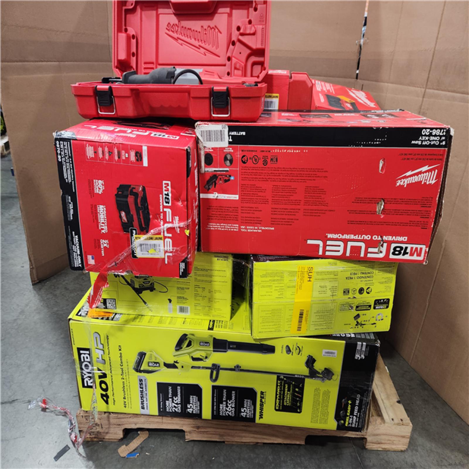 CALIFORNIA AS-IS TOOL PALLET