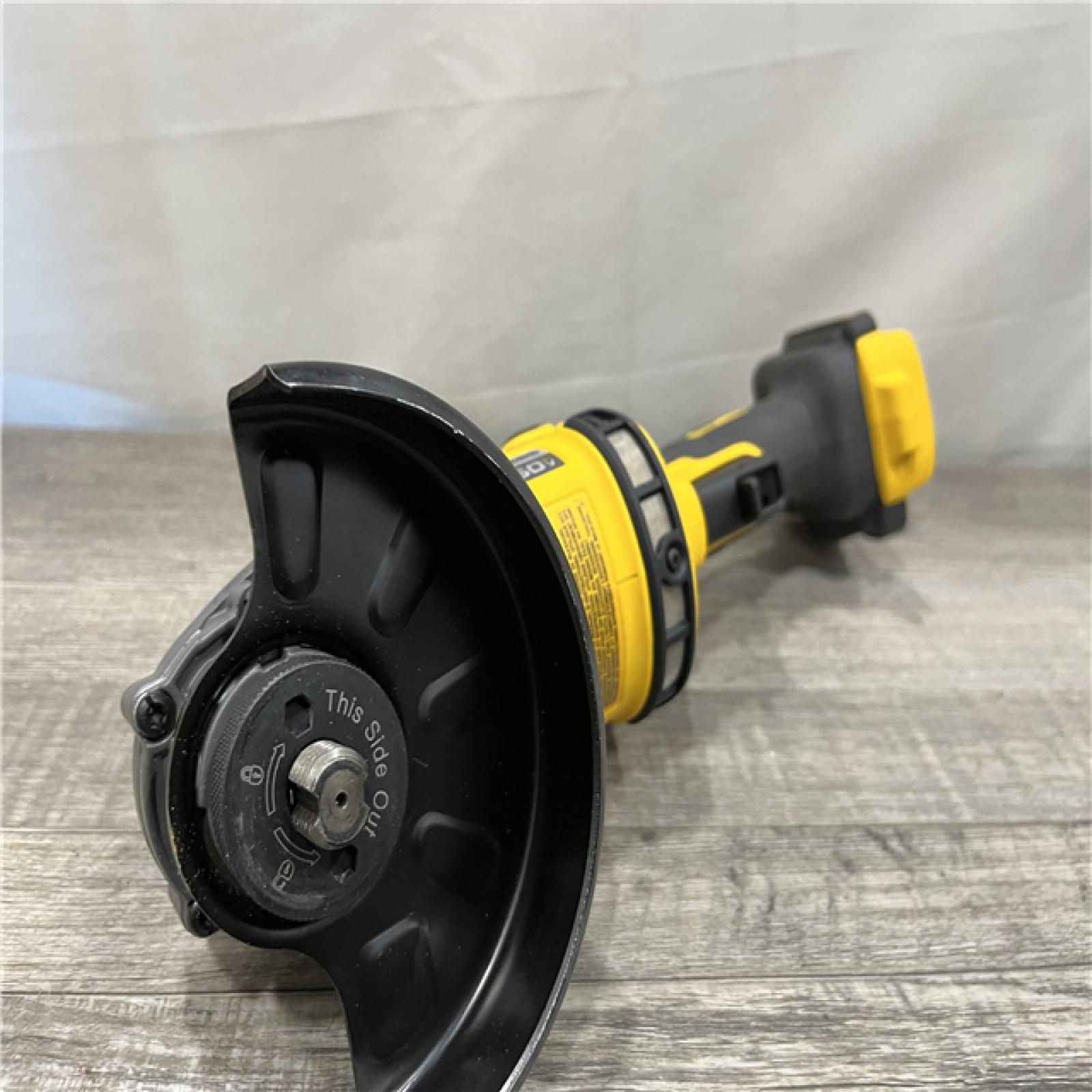 AS-IS DEWALT FLEXVOLT 60V MAX Cordless Brushless 4.5 in. to 6 in. Small Angle Grinder with Kickback Brake (Tool Only)