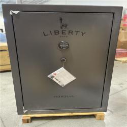 DALLAS LOCATION - LIBERTY SAFE Federal 48-Gun 75-Min fire rating EMP E-Lock  60.5 in. H x 42 in. W x 22 in. D