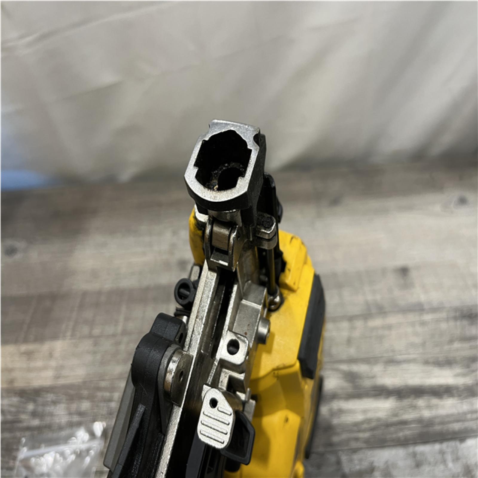 AS-IS DEWALT 20V MAX 15-Degree Electric Cordless Roofing Nailer (Tool Only)