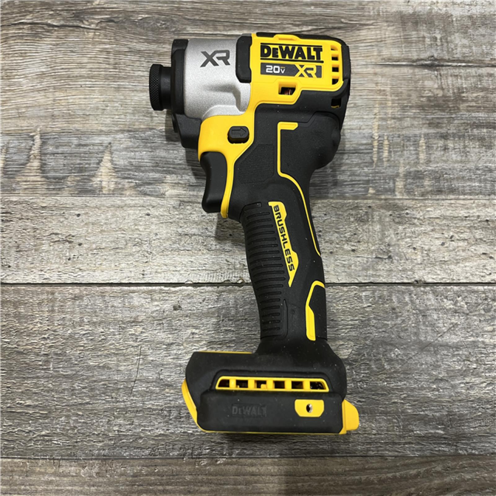 AS-IS DEWALT 20-Volt Maximum XR Lithium-Ion Cordless Brushless 1/4 in. 3-Speed Impact Driver Kit