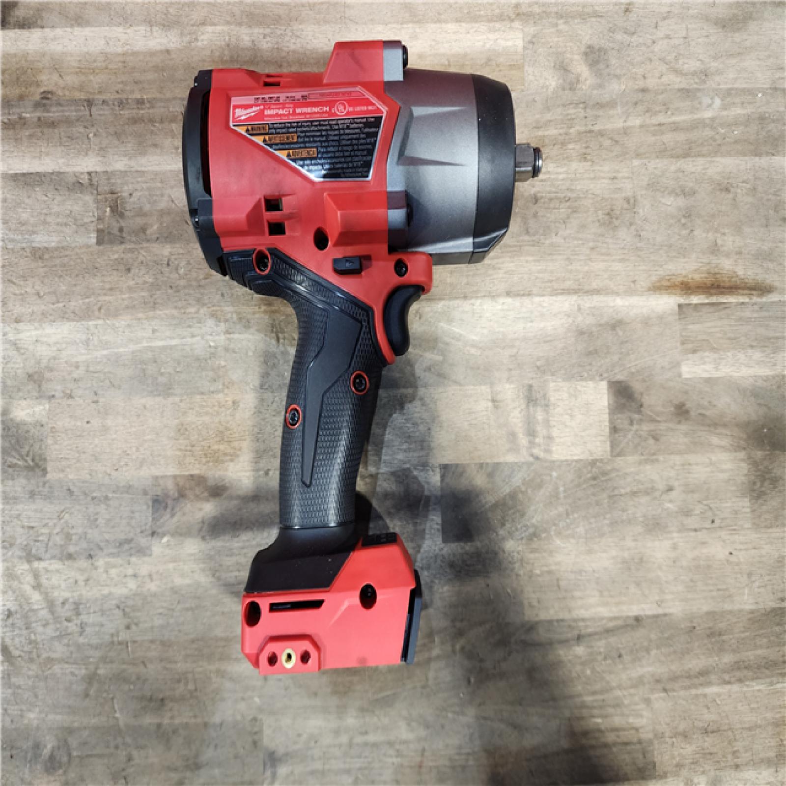 HOUSTON LOCATION - AS-IS Milwaukee M18 1/2 in. Cordless Brushless High Torque Impact Wrench Kit (Battery & Charger)