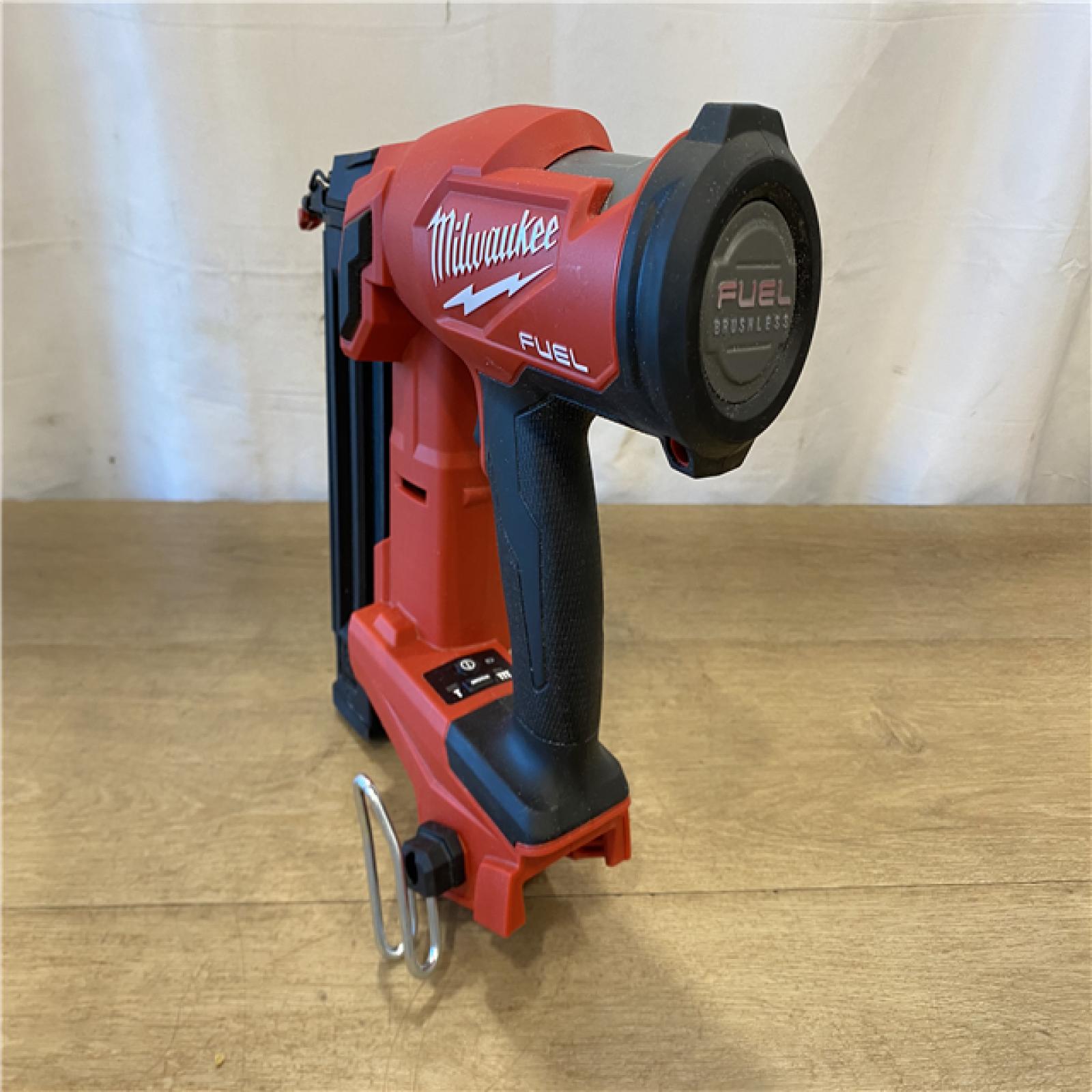 AS-IS Milwaukee FUEL 18-Volt Lithium-Ion Brushless Cordless Gen II 18-Gauge Brad Nailer (Tool-Only)