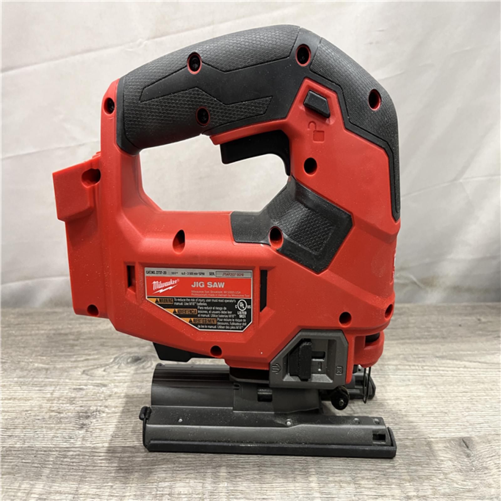 AS-IS Milwaukee FUEL 18V Lithium-Ion Brushless Cordless Jig Saw (Tool-Only)
