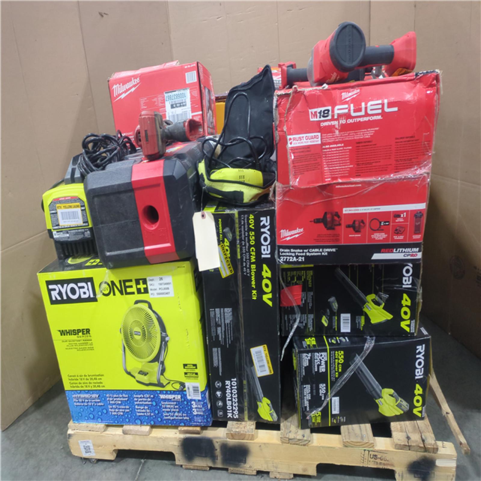 CALIFORNIA AS-IS TOOL PALLET