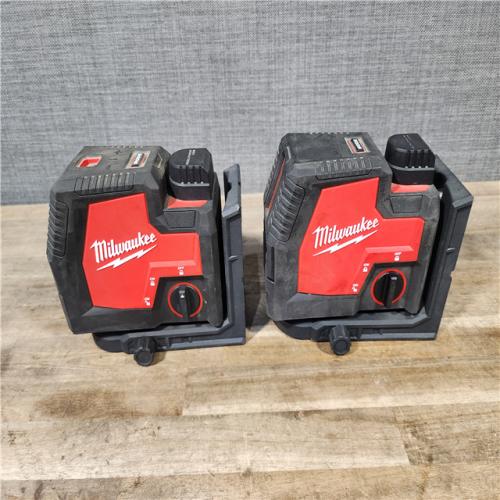 HOUSTON LOCATION - AS-IS MILWAUKEE 2 CROSSLINE LASER COMBO