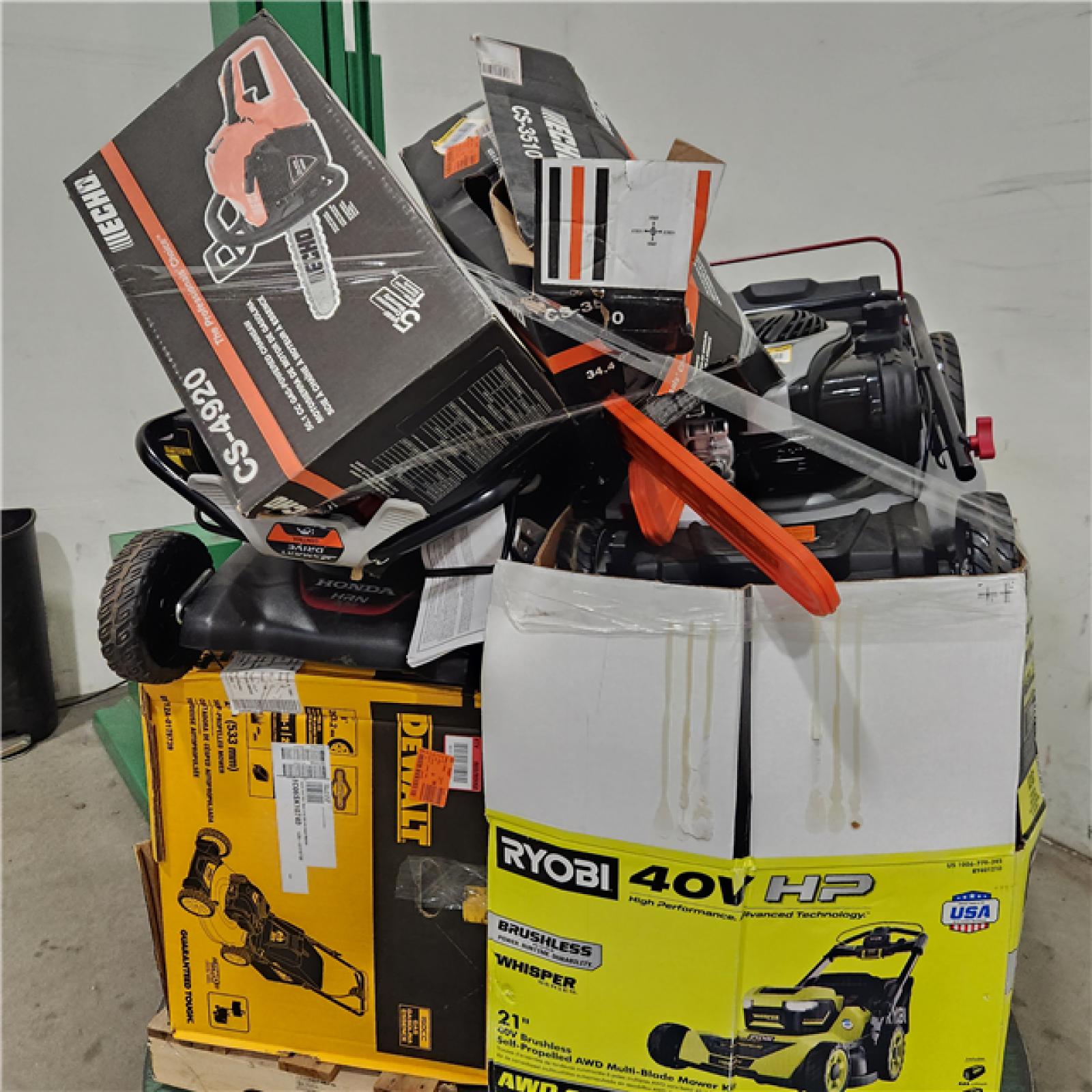 Dallas Location - As-Is Outdoor Power Equipment