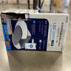 AS-IS Chamberlain 1 ¼ HP LED Smart Quiet Belt Garage Door Opener with Battery Backup