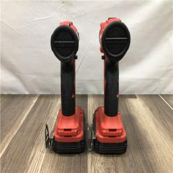 AS-IS Milwaukee 18V Lithium-Ion Brushless Cordless Compact Drill/Impact Combo Kit