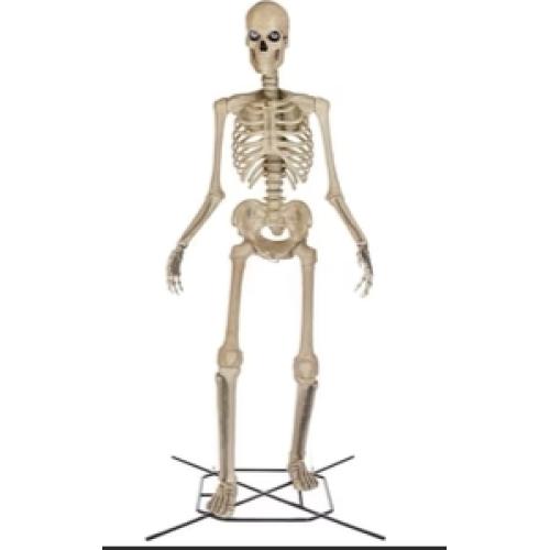 DALLAS LOCATION- AS-IS  Home Accents Holiday 12 ft. Skelly With Servo