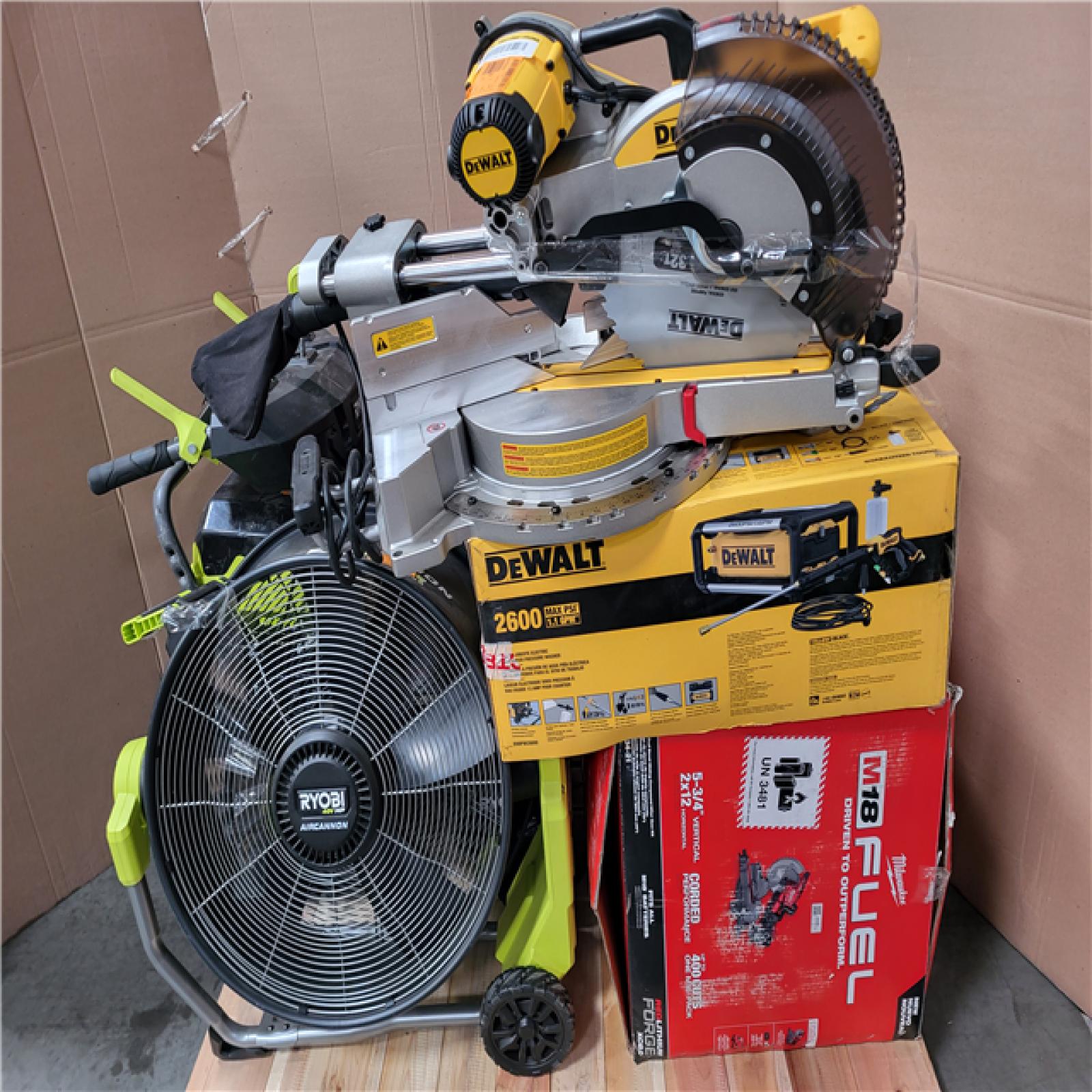 CALIFORNIA AS-IS TOOL PALLET