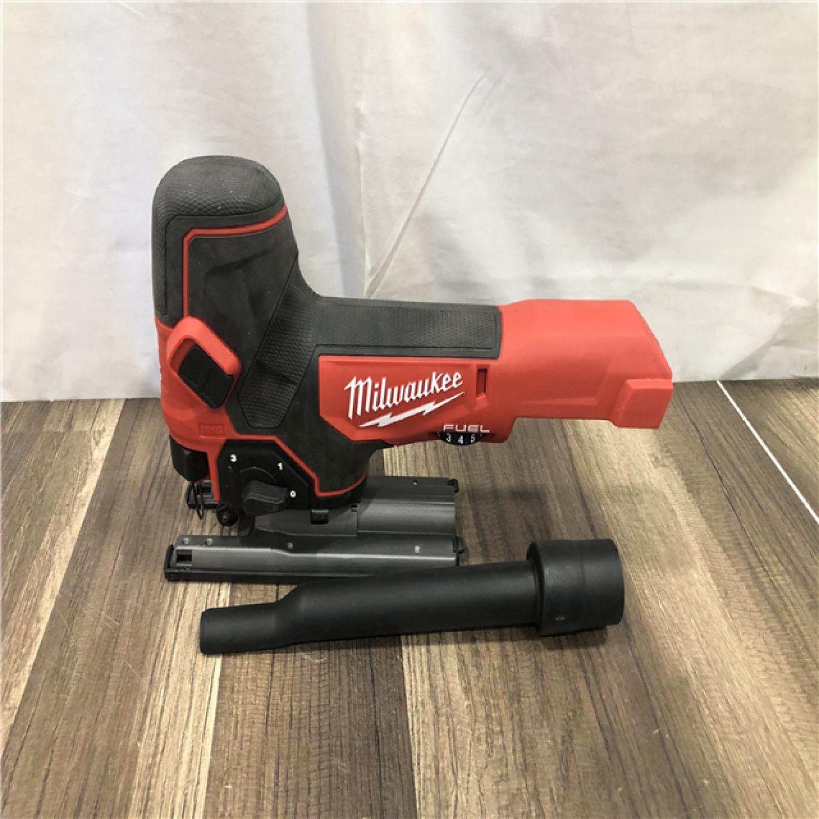AS-IS Milwaukee FUEL 18V Lithium-Ion Brushless Cordless Barrel Grip Jig Saw (Tool Only)