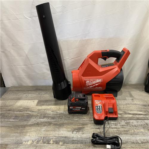 AS-IS Milwaukee FUEL 120 MPH 500 CFM 18V Brushless Cordless Battery Powered Leaf Blower Kit
