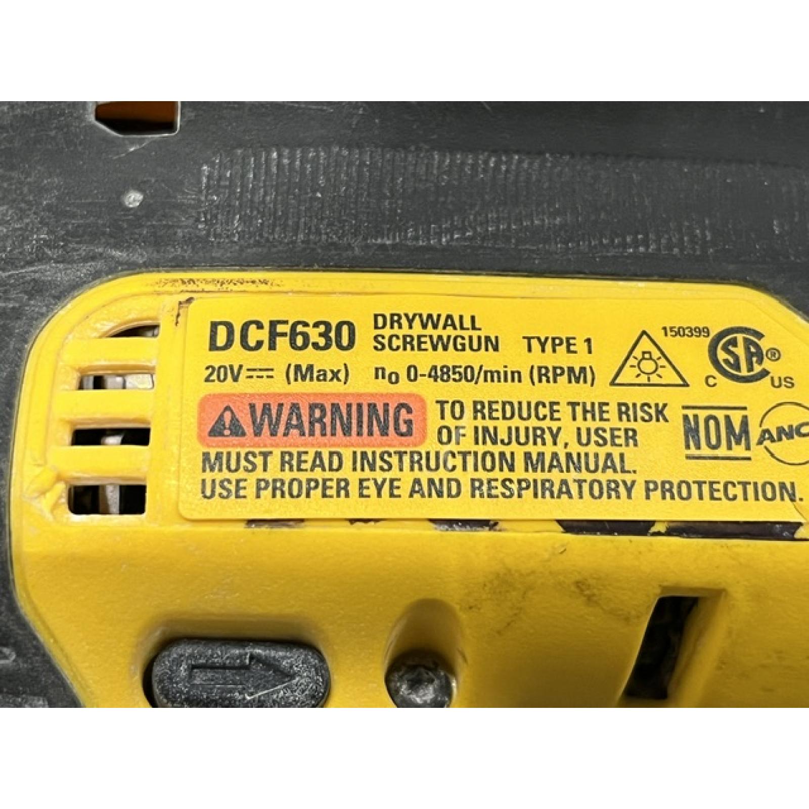 AS-IS DEWALT XR 20V MAX Lithium-Ion Cordless Brushless Screw Gun (Tool Only)