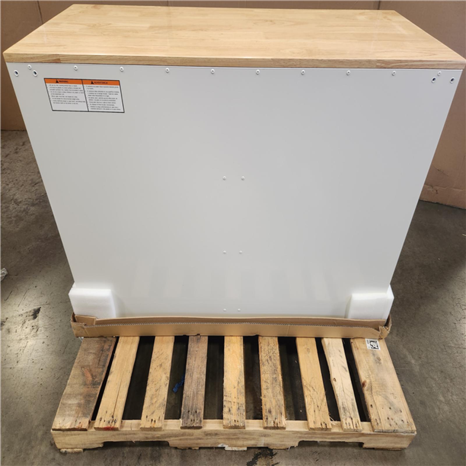 Phoenix NEW Husky Tool Storage 46 in. W x 18 in. D 9-Drawer Gloss White Mobile Workbench Cabinet