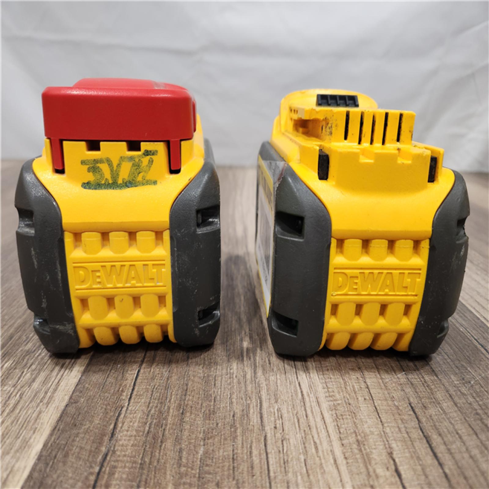 AS-IS - DEWALT FLEXVOLT 20V/60V MAX Lithium-Ion 6.0Ah Battery Pack (2 Pack)