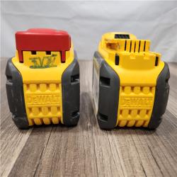 AS-IS - DEWALT FLEXVOLT 20V/60V MAX Lithium-Ion 6.0Ah Battery Pack (2 Pack)