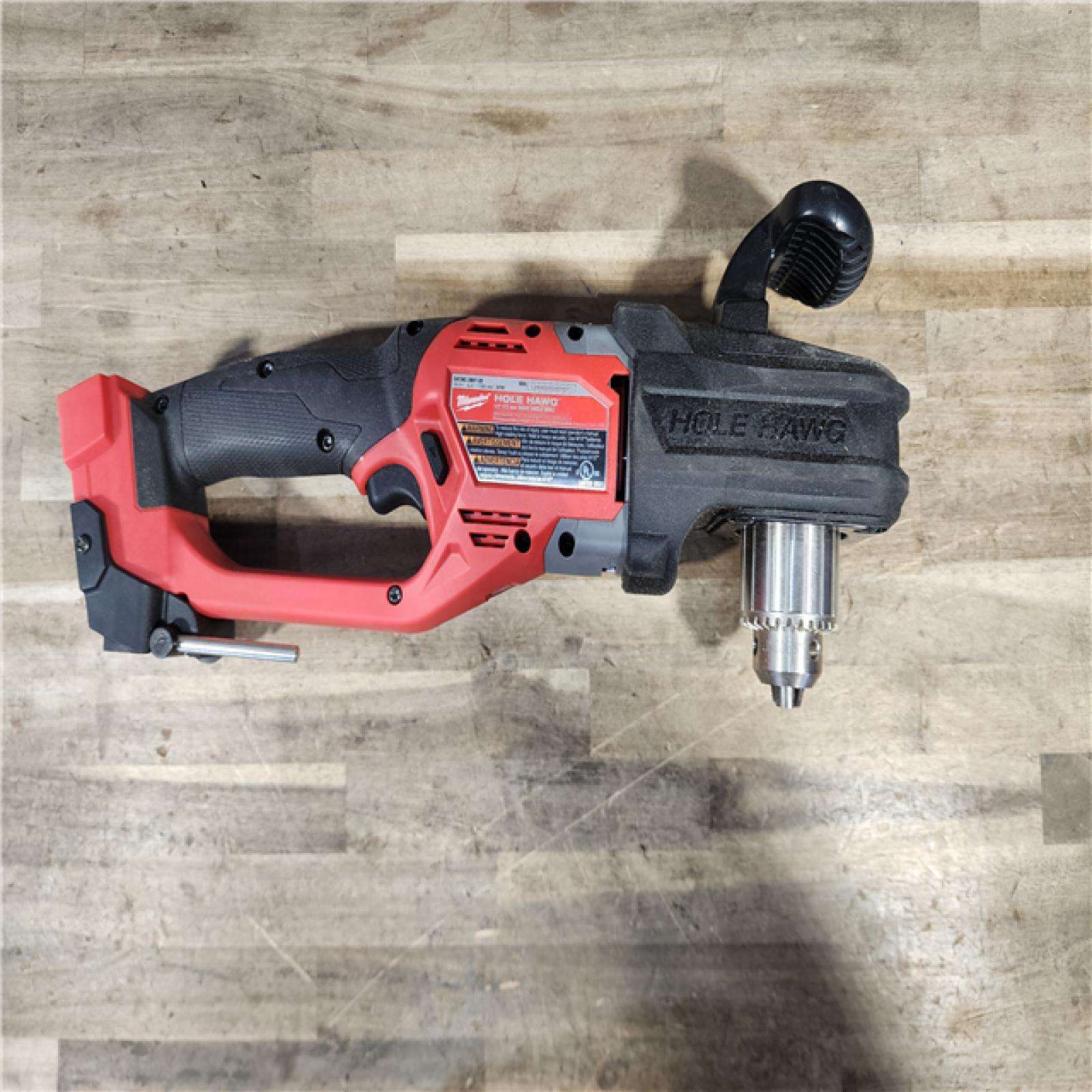HOUSTON LOCATION - AS-IS Milwaukee M18 FUEL GEN II Brushless Cordless 1/2 in. Hole Hawg Right Angle Drill (Tool-Only)