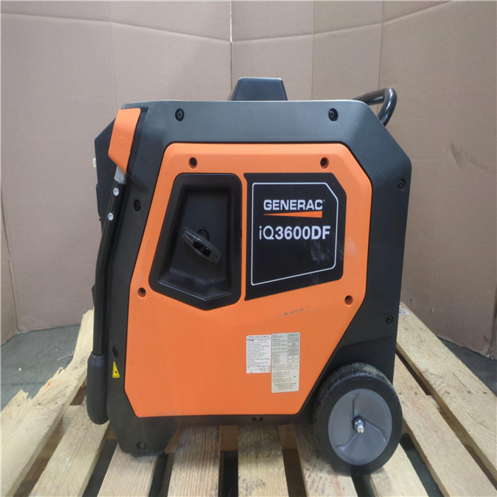CALIFORNIA AS-IS GENERAC PORTABLE POWER GENERATOR