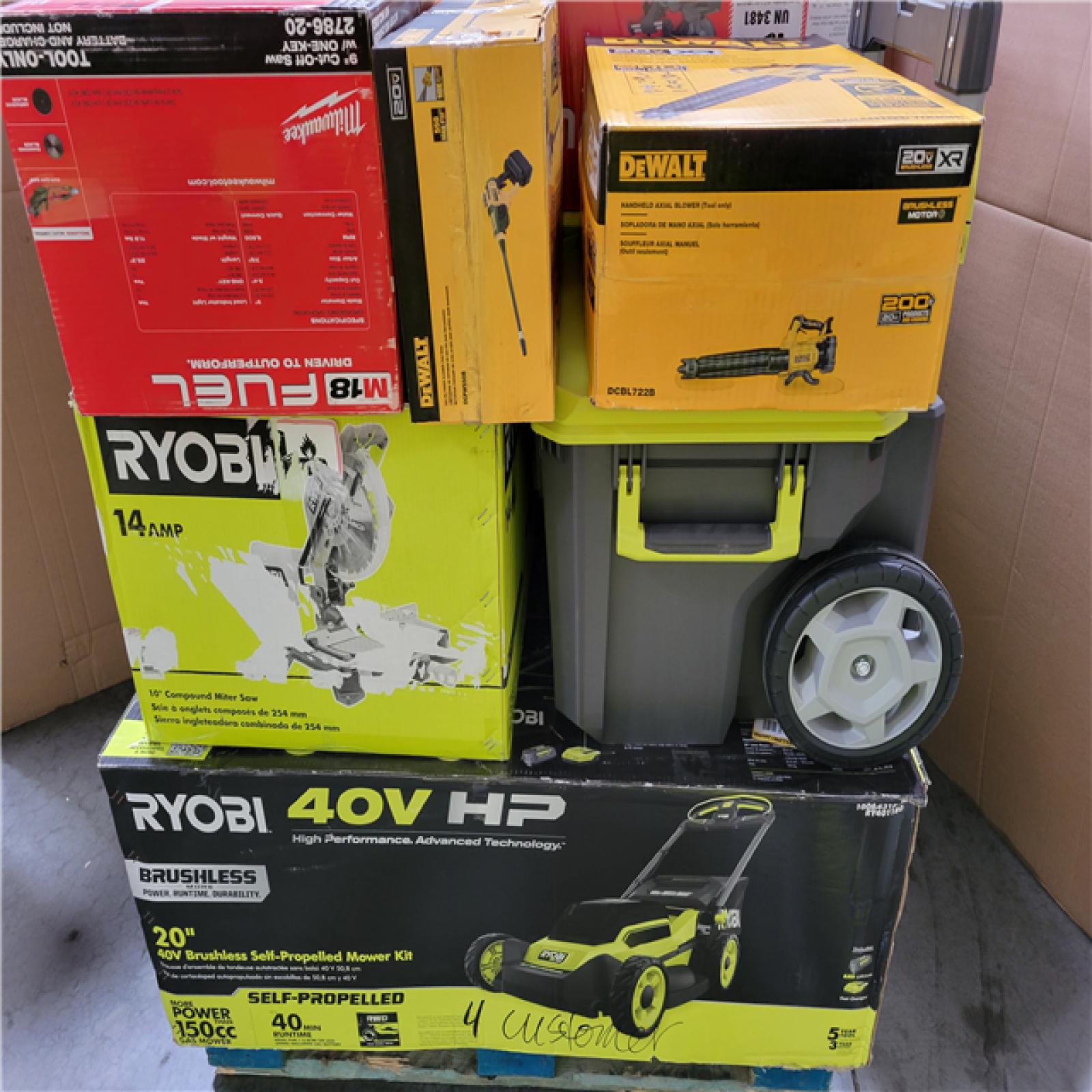 CALIFORNIA AS-IS TOOL PALLET