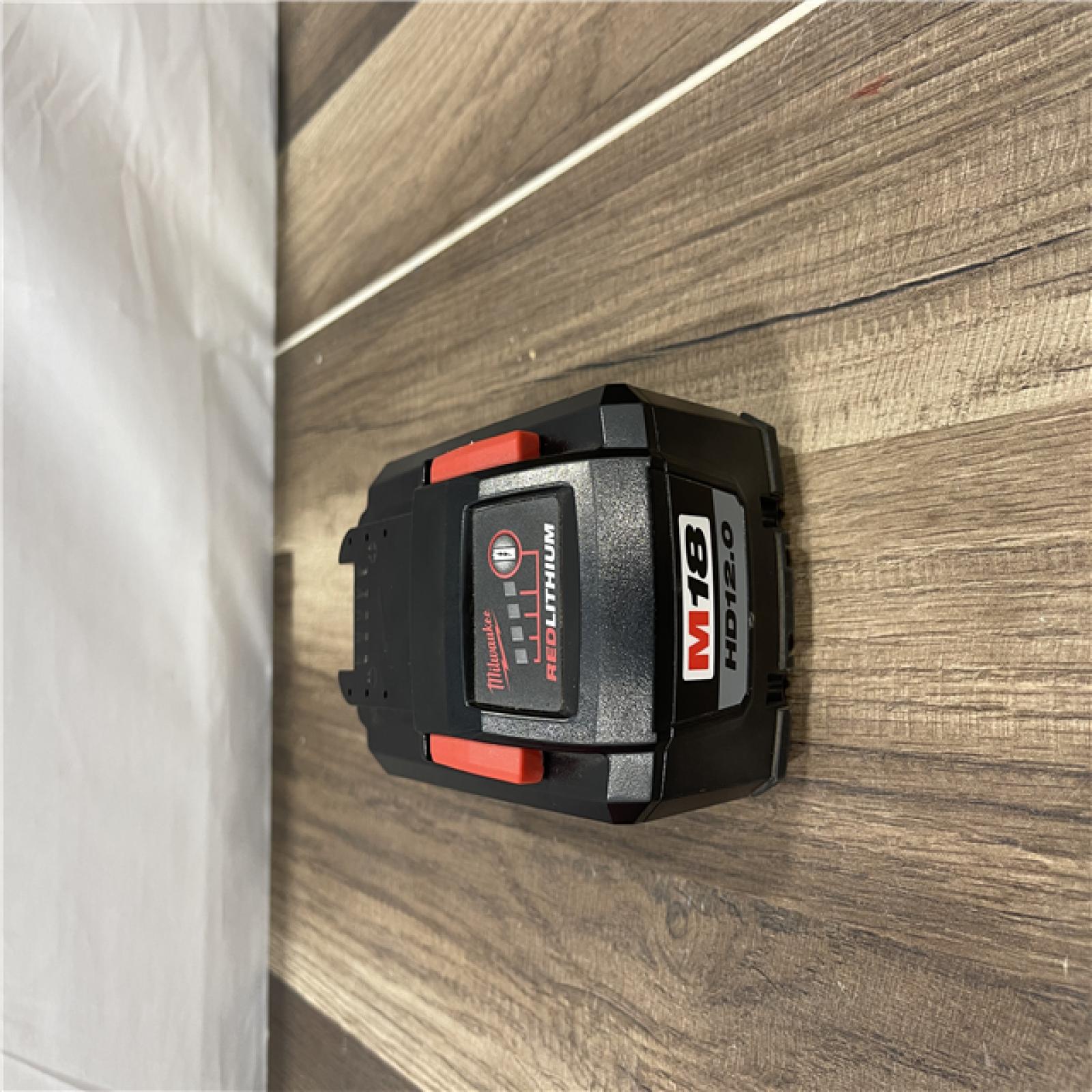 AS-IS Milwaukee M18 18V Lithium-Ion REDLITHIUM FORGE Starter Kit with Two 12.0 Ah Battery