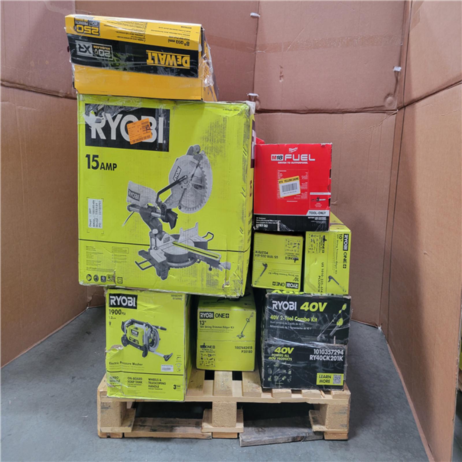 CALIFORNIA AS-IS TOOL PALLET