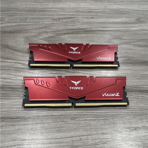AS-IS TeamGroup Vulcan Z 16GB (2x8GB) RAM DDR4 3600MHz TLZRD48G3600HC18JBK