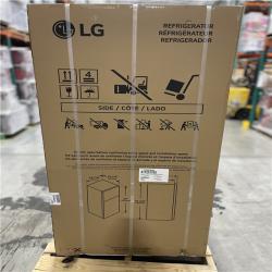 DALLAS LOCATION - LG - 20.2 Cu. Ft. Top-Freezer Refrigerator - Stainless Steel
