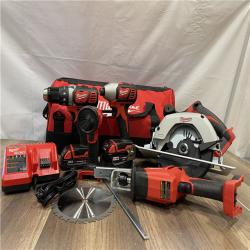 AS-IS Milwaukee 18V Lithium-Ion Cordless Combo Kit