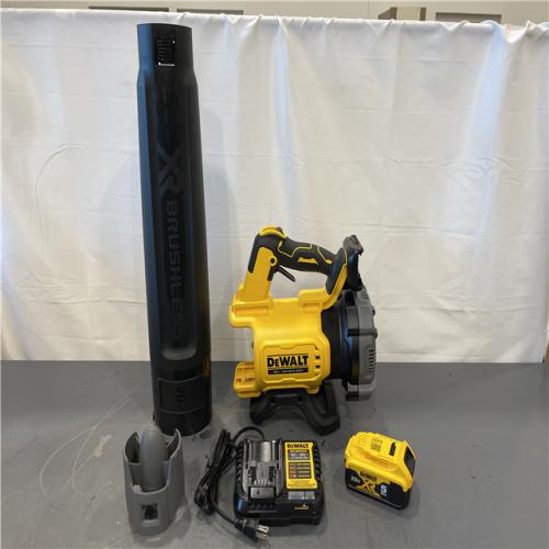 AS-IS - DeWalt Brushless Cordless Battery Powered Handheld Leaf Blower KIT