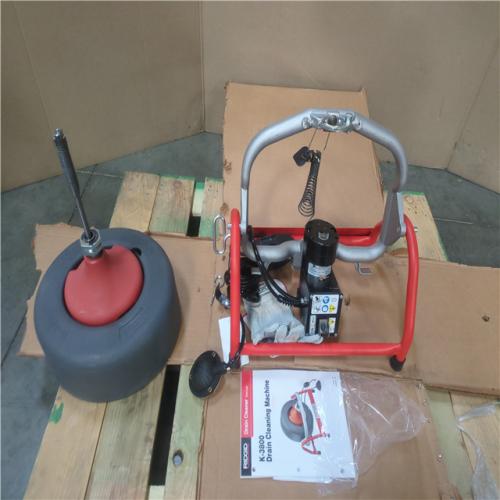 CALIFORNIA AS-IS K-3800 Drain Cleaning Machine