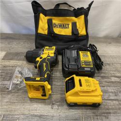 AS-IS DEWALT ATOMIC 20V Cordless 1/2 in. Compact Hammer Drill Kit
