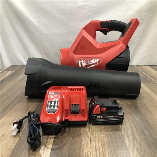 AS-IS Milwaukee FUEL 120 MPH 500 CFM 18V Brushless Cordless Battery Powered Leaf Blower Kit