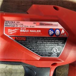 HOUSTON LOCATION - AS-IS Milwaukee M18 Fuel 18V Brushless 18-Gauge Brad Nailer 2746-20 (Bare Tool)