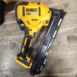 HOUSTON LOCATION - AS-IS DEWALT 20V MAX XR 15 Ga. Cordless 34 Deg Nailer 20 V