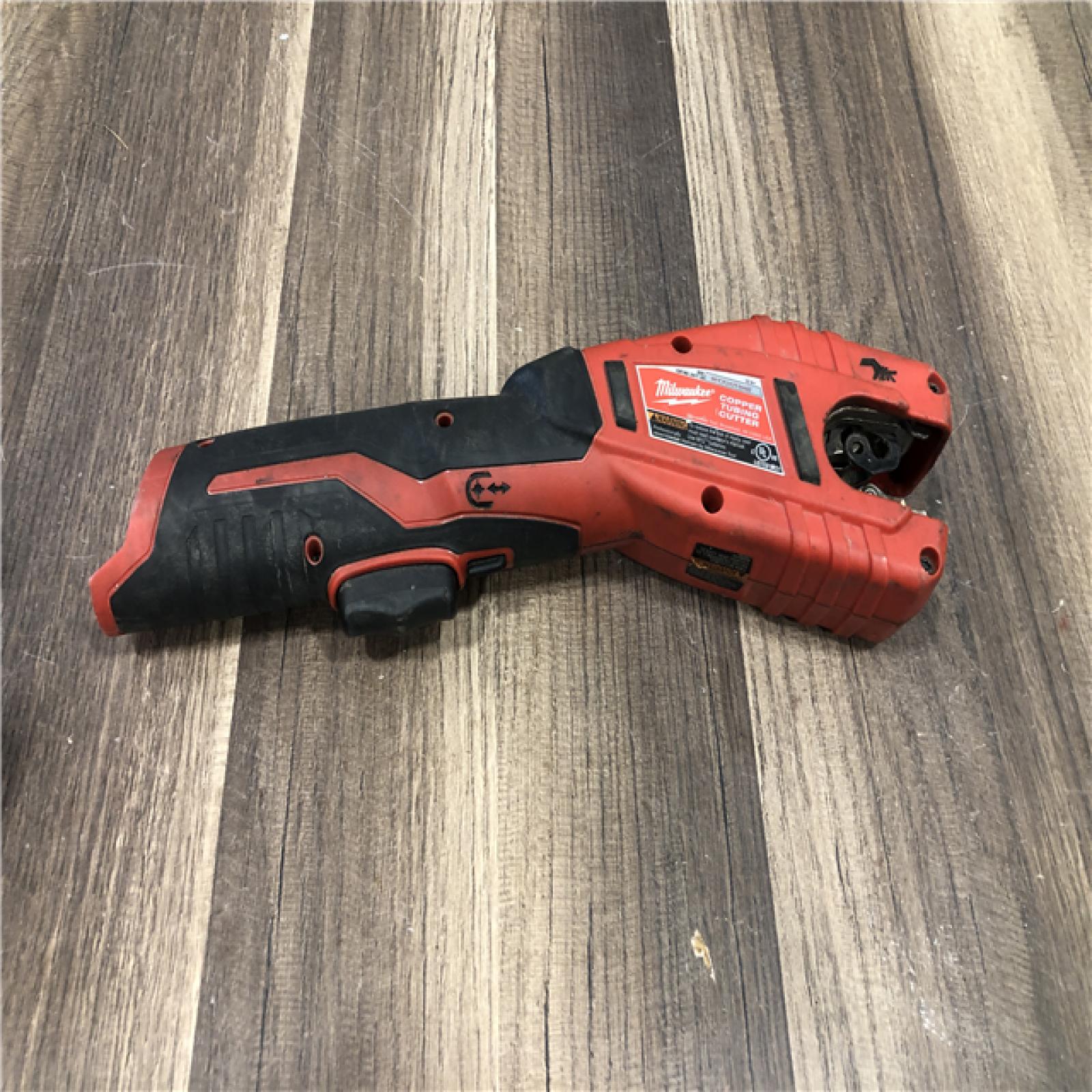 AS-IS Milwaukee 12V Lithium-Ion Cordless Copper Tubing Cutter (Tool-Only)