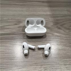 AS-IS Apple AirPods Pro (2nd Generation) with the USB-C MagSafe Charging Case
