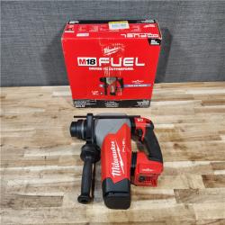HOUSTON LOCATION - AS-IS Milwaukee FUEL 18V Lithium-Ion Brushless Cordless SDS-Plus 1-1/8 in. Rotary Hammer Drill (Tool-Only)