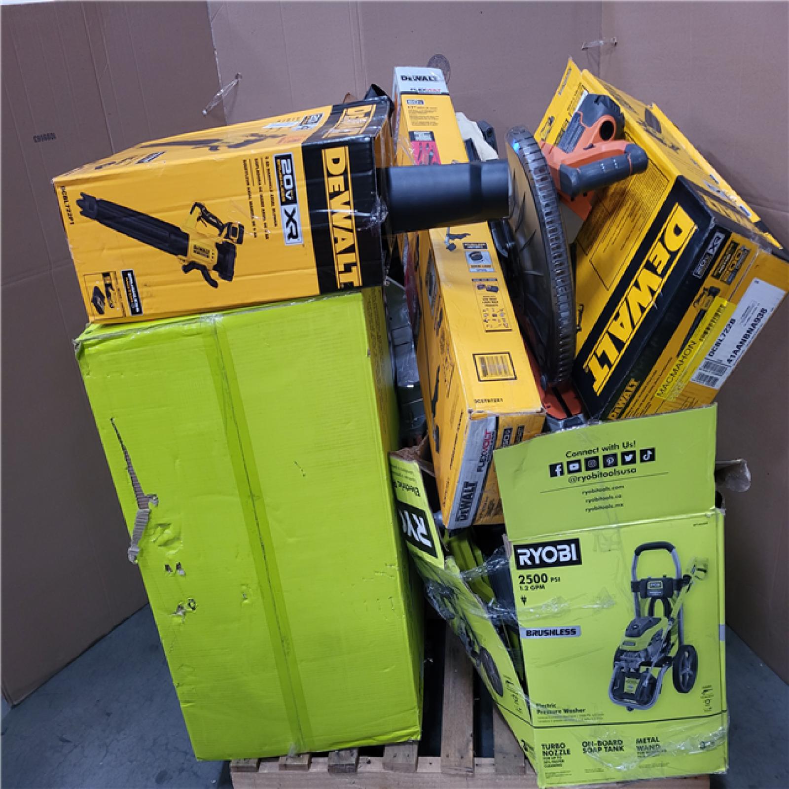 CALIFORNIA AS-IS TOOL PALLET