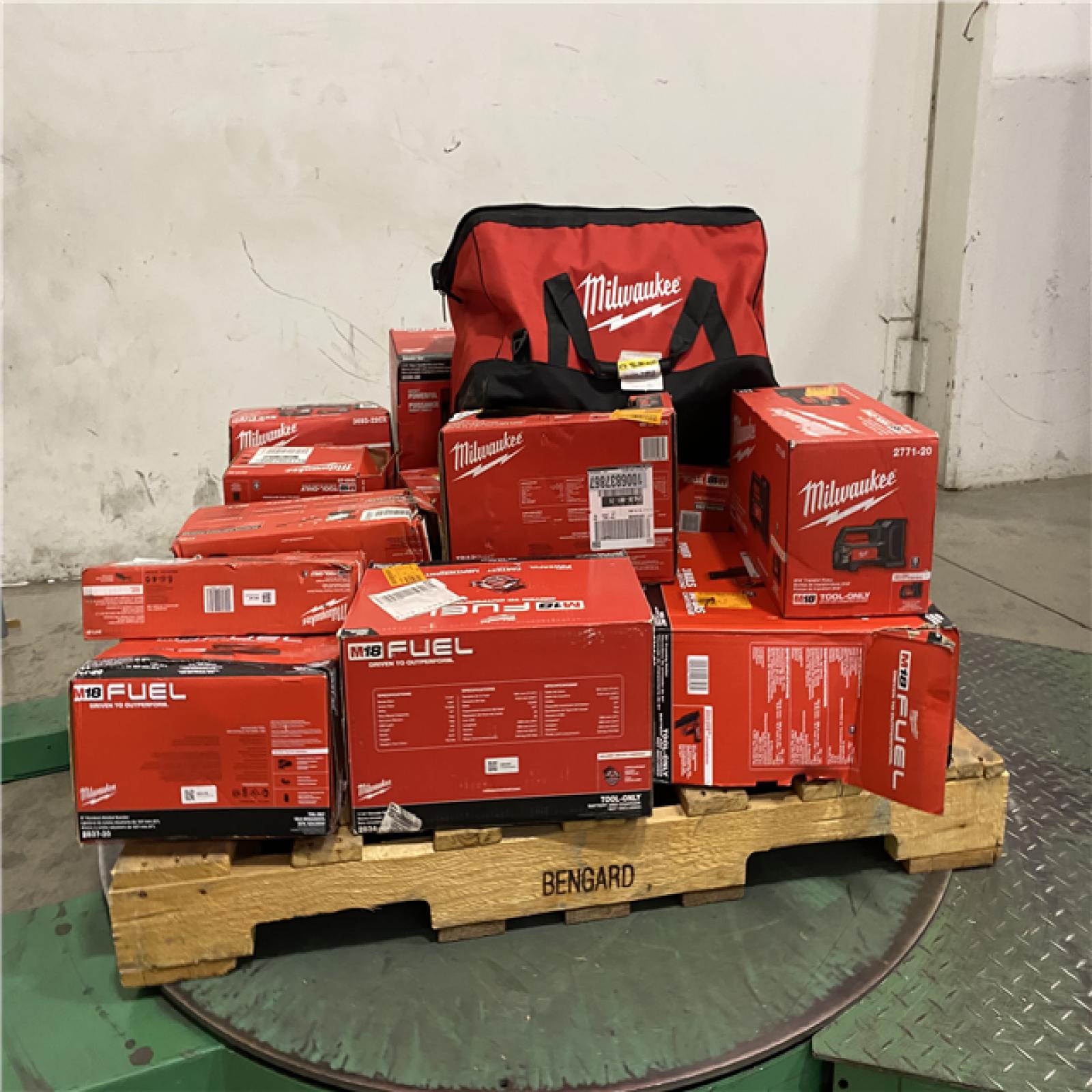 Dallas Location - As-Is MILWAUKEE Tool Pallet