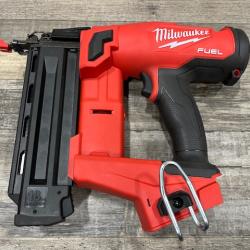 AS-IS Milwaukee FUEL 18-Volt Lithium-Ion Brushless Cordless Gen II 18-Gauge Brad Nailer (Tool-Only)