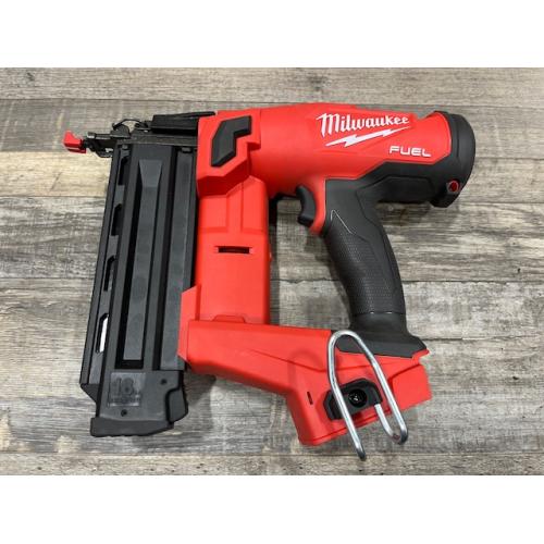AS-IS Milwaukee FUEL 18-Volt Lithium-Ion Brushless Cordless Gen II 18-Gauge Brad Nailer (Tool-Only)